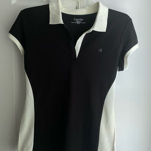 calvin klein slimming blouse